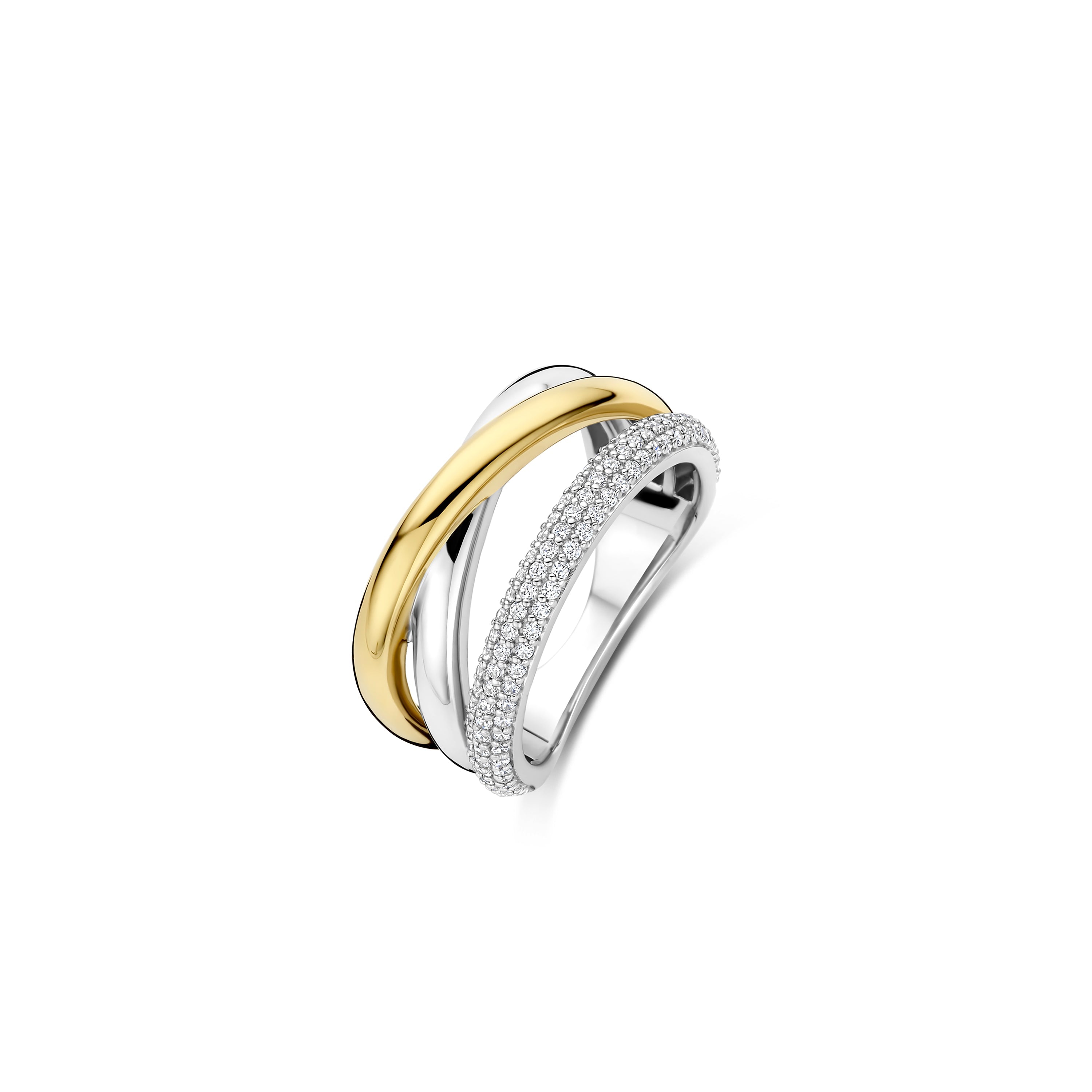 TI SENTO Ring Verguld 12422ZY