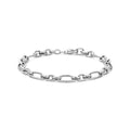 gerhodineerd 925 zilveren armband 6 mm 19 cm 1343397