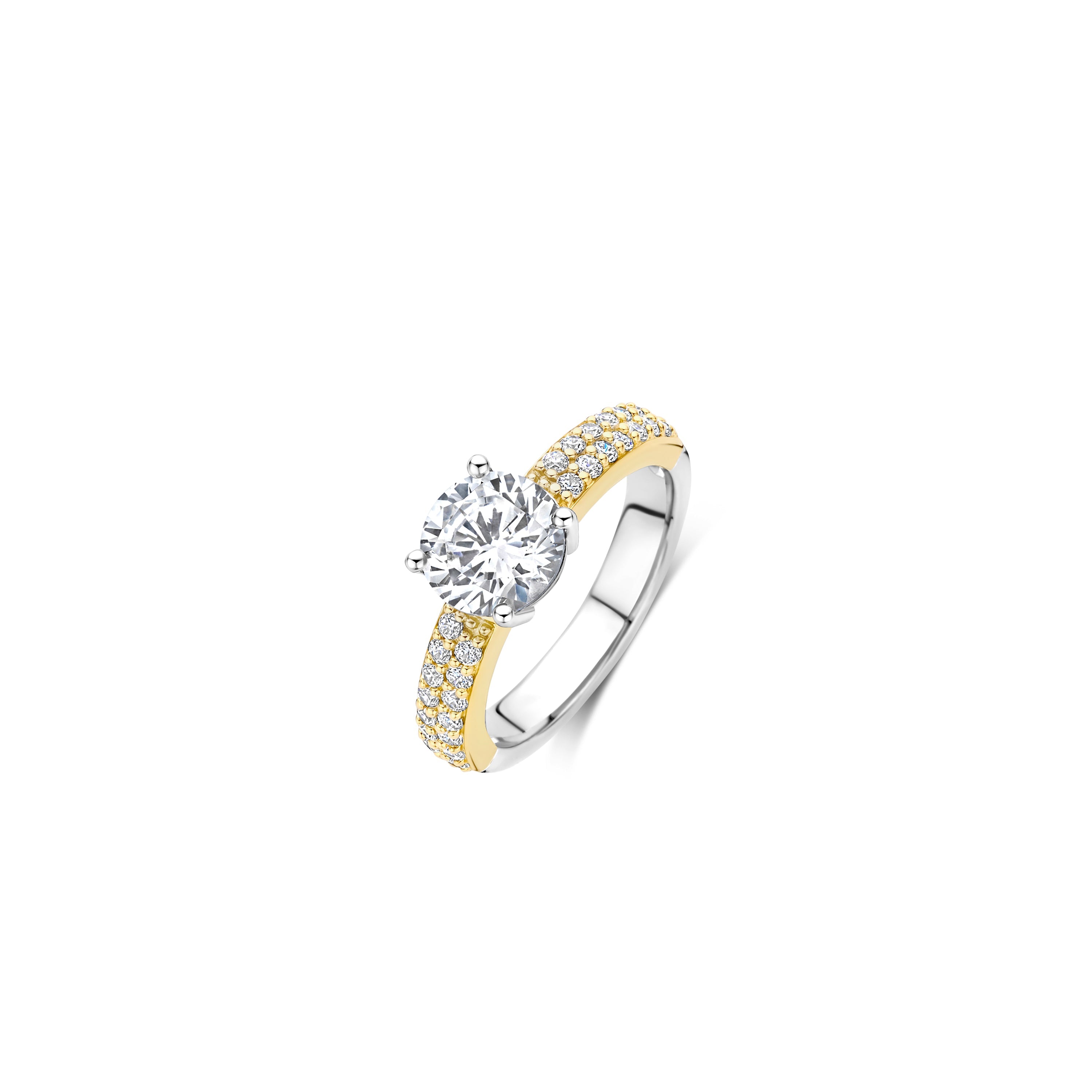 TI SENTO Ring Verguld 1737ZY