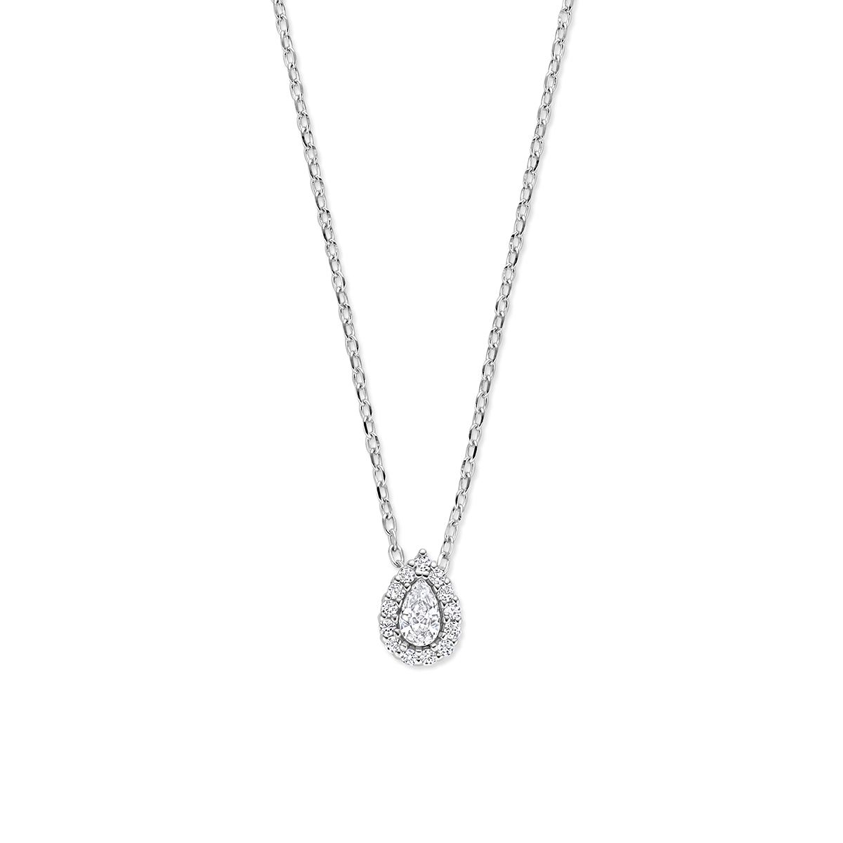 Collier zirkonia 41 - 43 - 45 cm