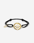 Buddha to Buddha Armband Cord Barbara Compass Vermeil Verguld gerecycled 925 sterling zilver Gold Vermeil 001J05056E900 hoofdfoto