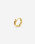 Buddha to Buddha Oorbellen Hoop Nathalie Vermeil Single Piece Verguld gerecycled 925 sterling zilver Gold Vermeil 002J03067E900 hoofdfoto