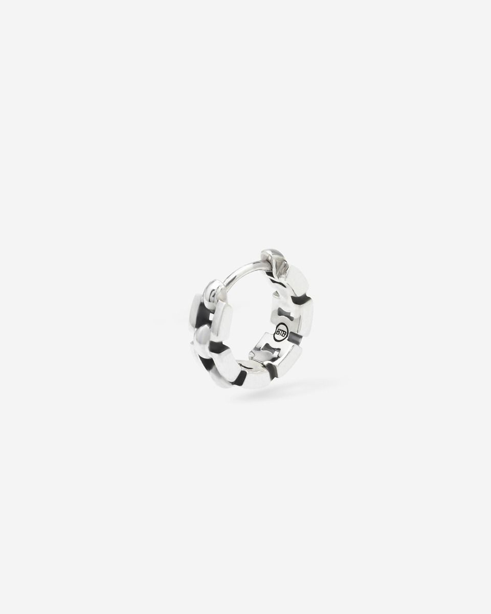 Buddha to Buddha Oorbellen Hoop Batul Single Piece Gerecycled 925 sterling zilver 002J030690100 hoofdfoto