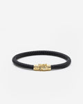 Buddha to Buddha Armband Ellen Vermeil Premium gold plated recycled 925 Silver / Leather Gold Vermeil 001J05149E905 hoofdfoto