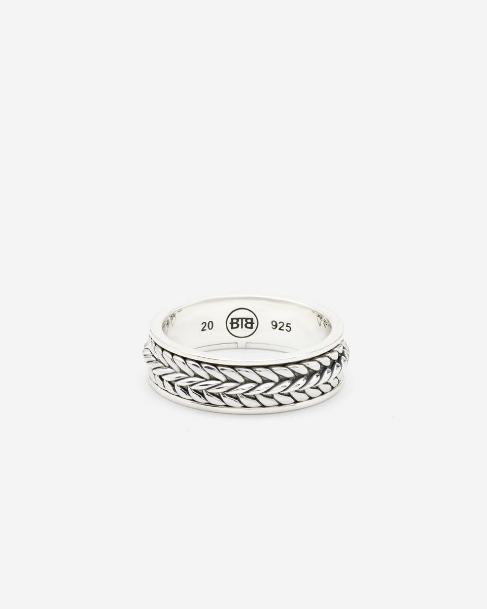Buddha to Buddha Ring Spinning Nurul XS Gerecycled 925 sterling zilver 001J022040122 hoofdfoto