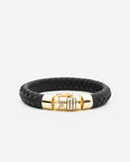 Buddha to Buddha Armband Ben Vermeil Premium gold plated recycled 925 Silver / Leather Gold Vermeil 001J05544E906 hoofdfoto