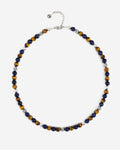 Buddha to Buddha Ketting Spirit Bead Mini Mix Sodalite Tiger Eye Edelsteen / gerecycled 925 sterling zilver Mix Brown & Blue 001J048623800 hoofdfoto