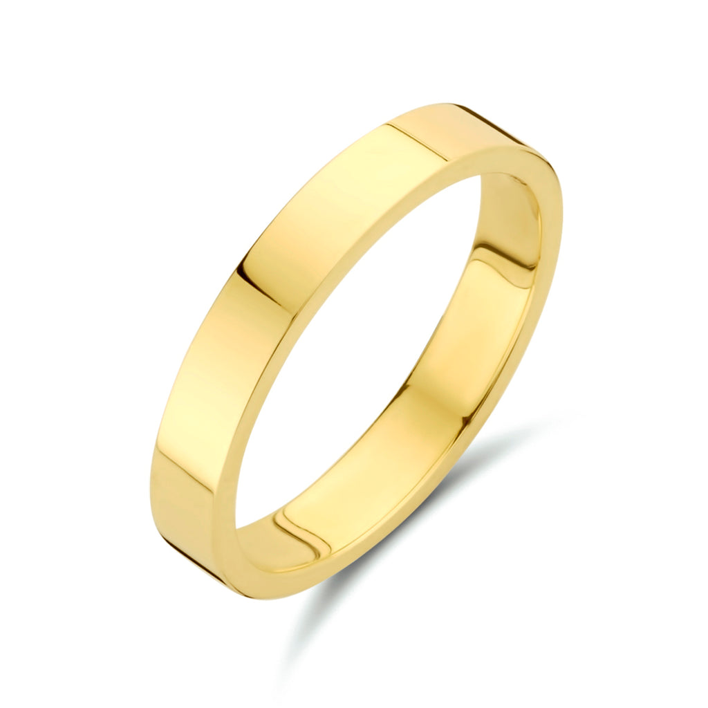 Kasius 14K Geelgouden Relatiering 3 mm 4023673