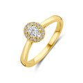 14K Geelgouden Ring met Lab Grown Diamant 0,32 ct