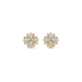 Kasius 14K Geelgouden Oorknoppen met Zirkonia 7 mm 4032959