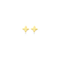 14K Geelgouden Bol Oorknoppen 4 mm