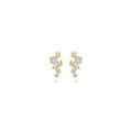 14K geelgouden oorknoppen met zirkonia 9,5 mm 4037063