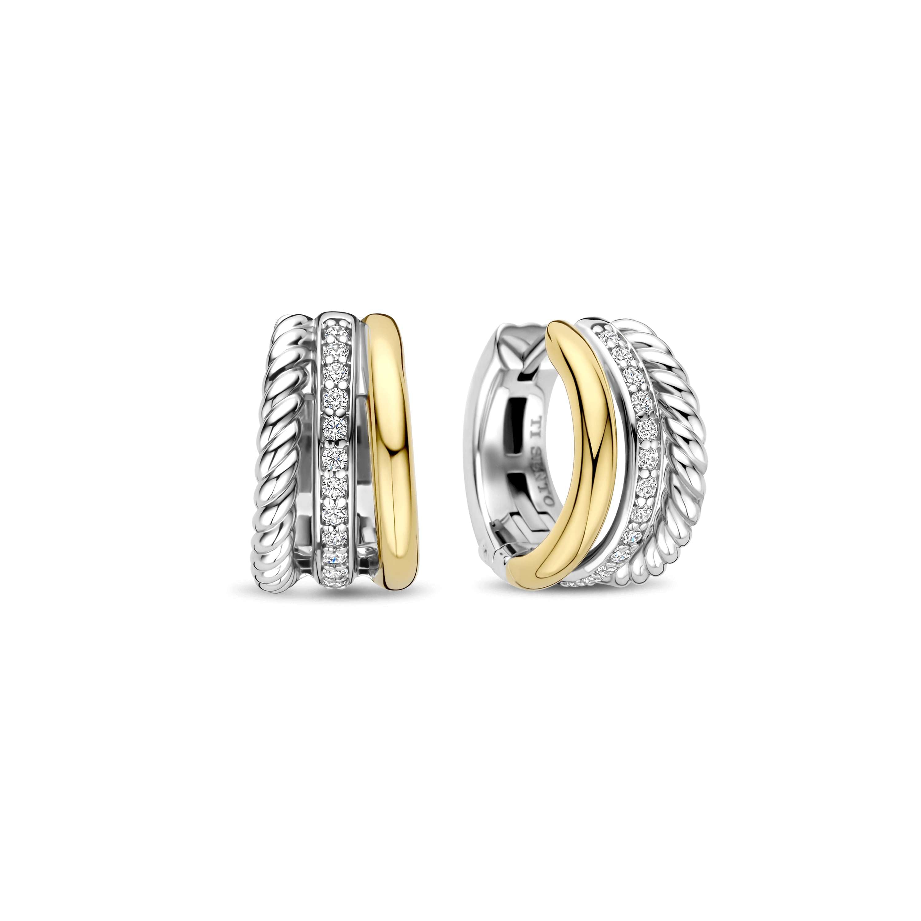 TI SENTO Oorbellen Verguld 78025ZY