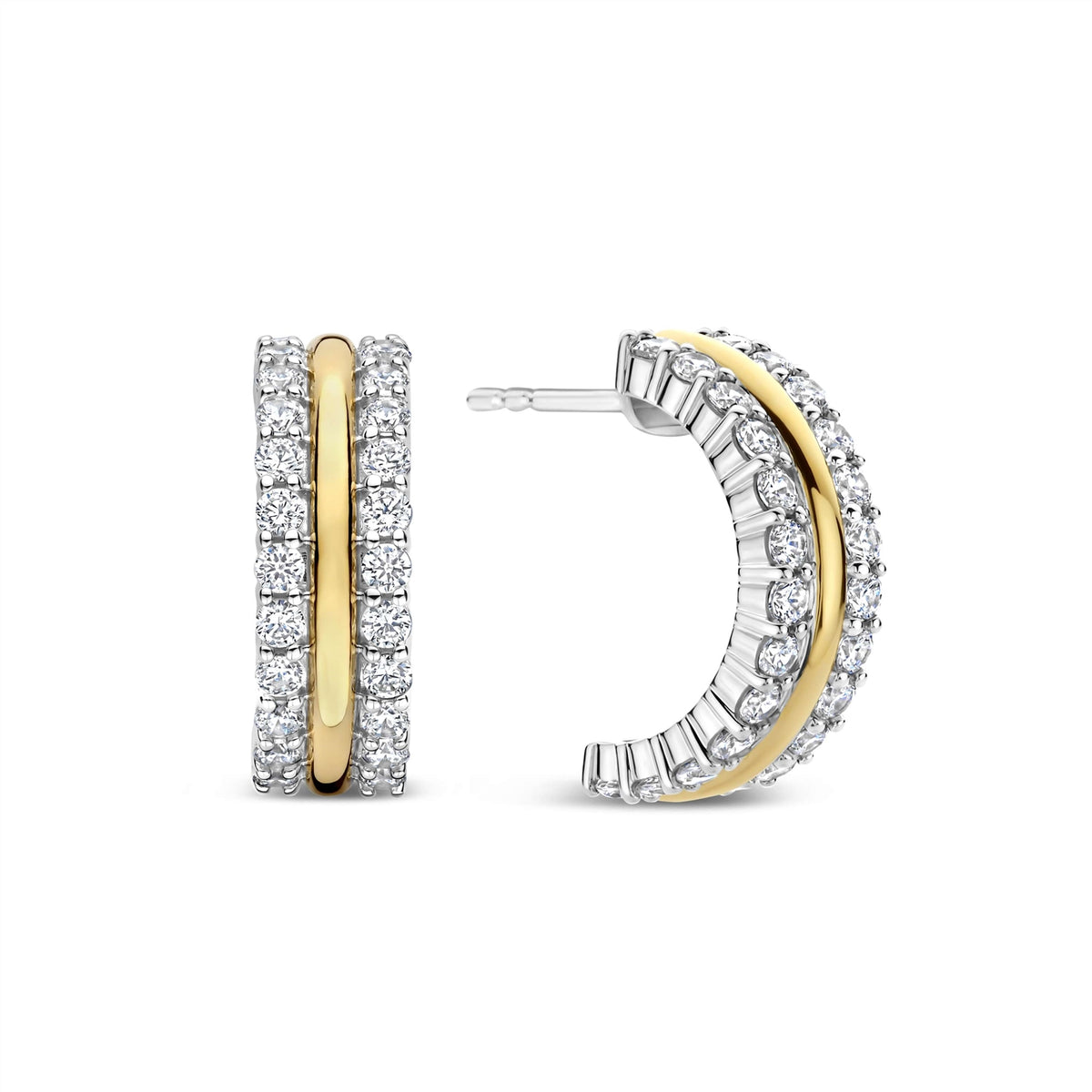 TI SENTO Earrings Gilded