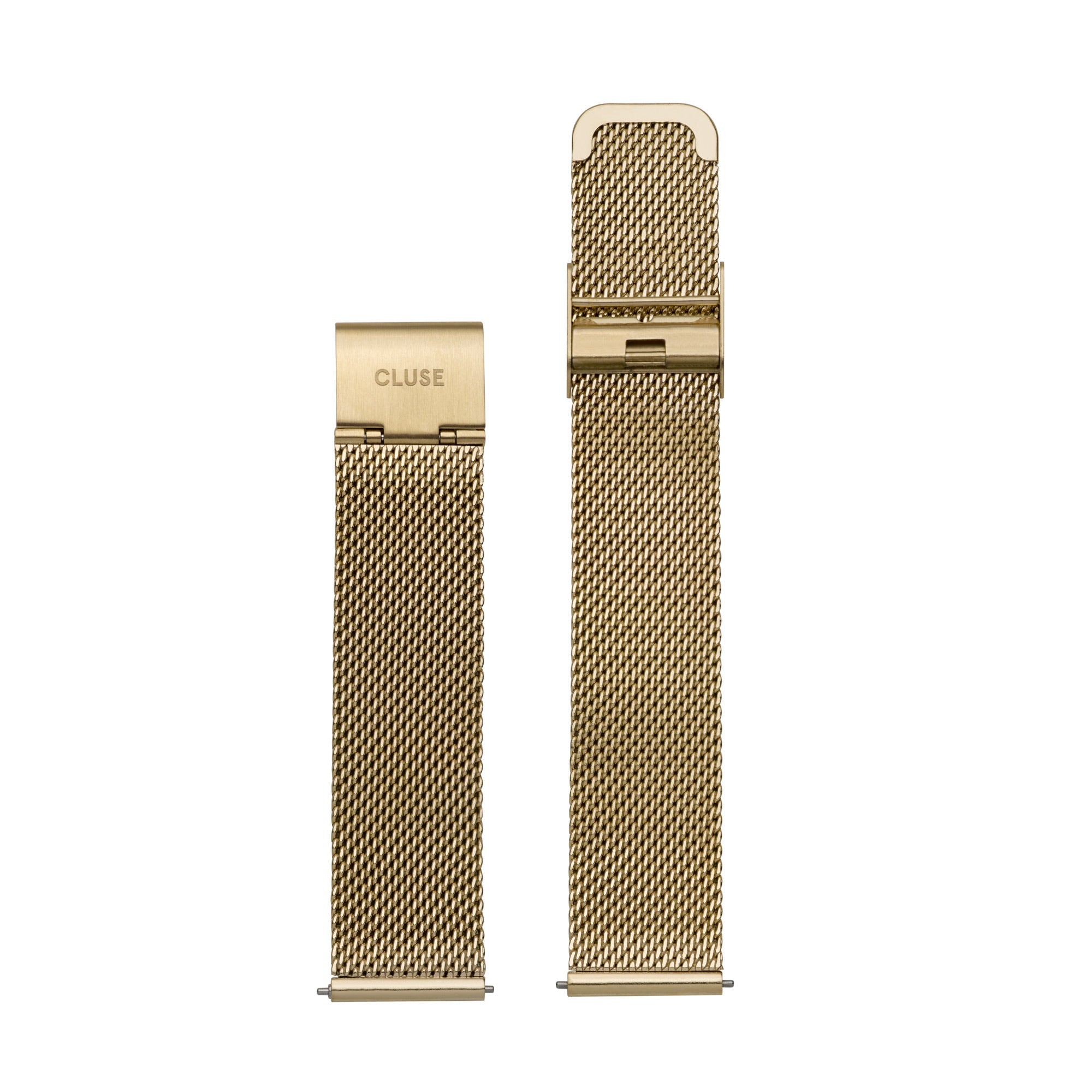 CLUSE La Bohème Goudkleurige Mesh Horlogeband 18 mm CLS046