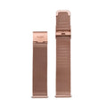 CLUSE roségoudkleurige mesh horlogeband 18 mm CS1401101010