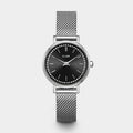 CLUSE Boho Chic Petite Zilverkleurig Horloge met Kristallen CW10502