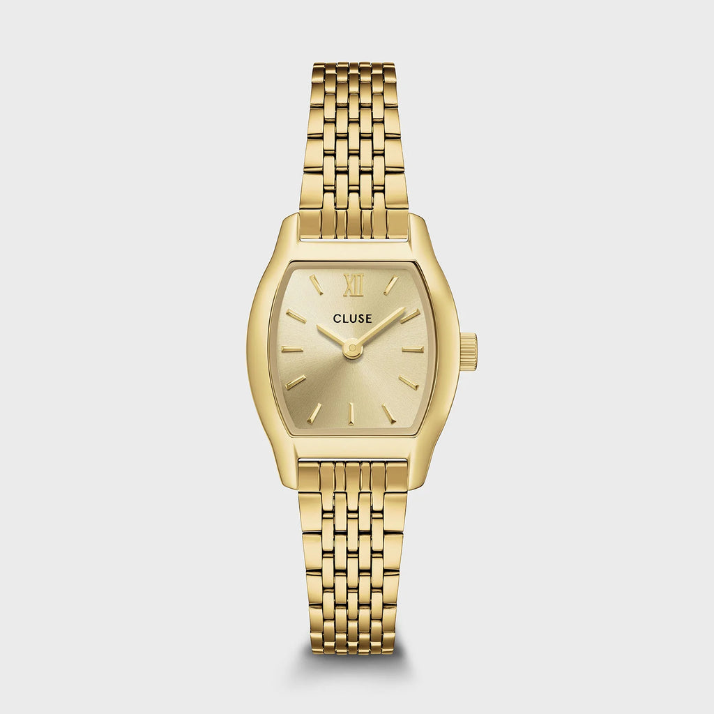 Tonnette Mini Watch Steel, Full Gold Colour