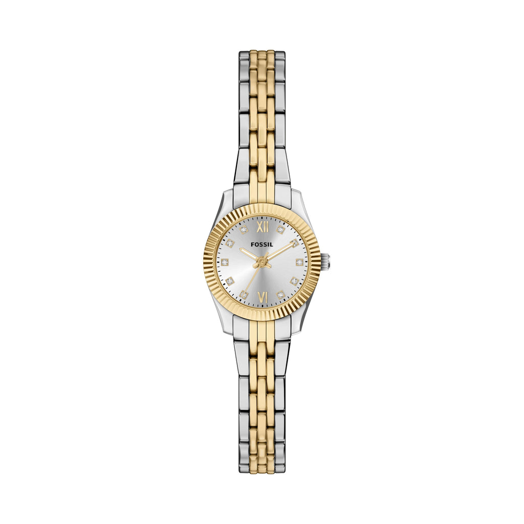 Fossil Scarlette Mini bicolor dameshorloge 20 mm ES5473