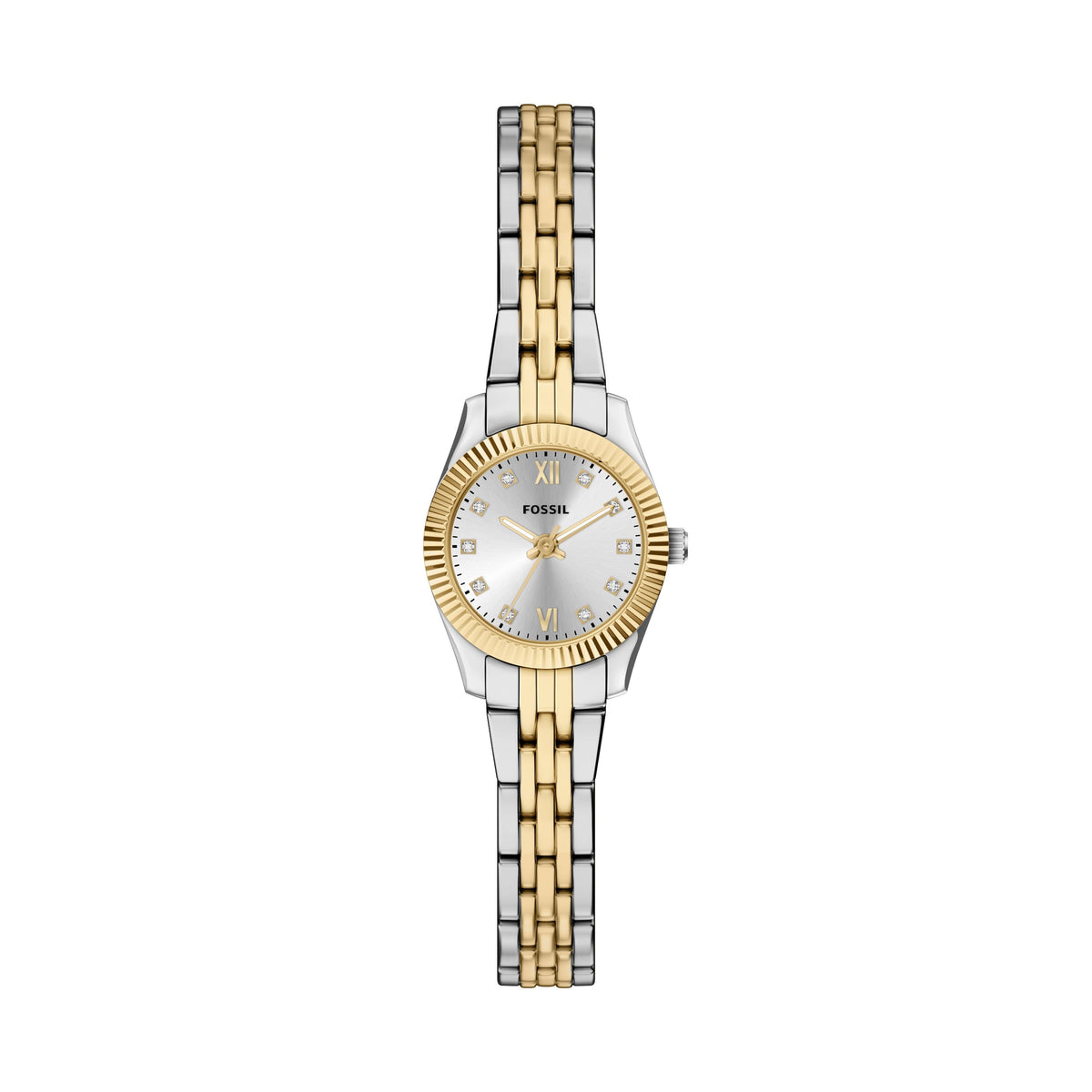Fossil Scarlette Mini bicolor dameshorloge 20 mm ES5473