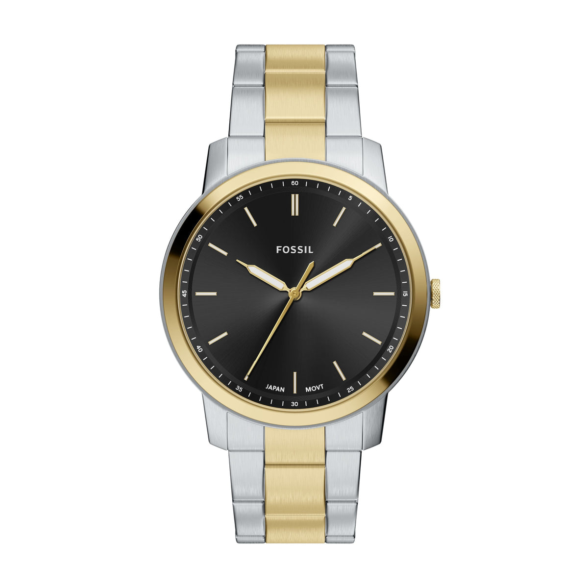 Fossil Minimalist bicolor herenhorloge 44 mm FS6182
