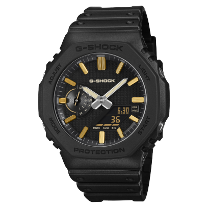 G-SHOCK GM-2100LXB Zwart Horloge met Zilverkleurige Accenten GM-2100LXB-1AER