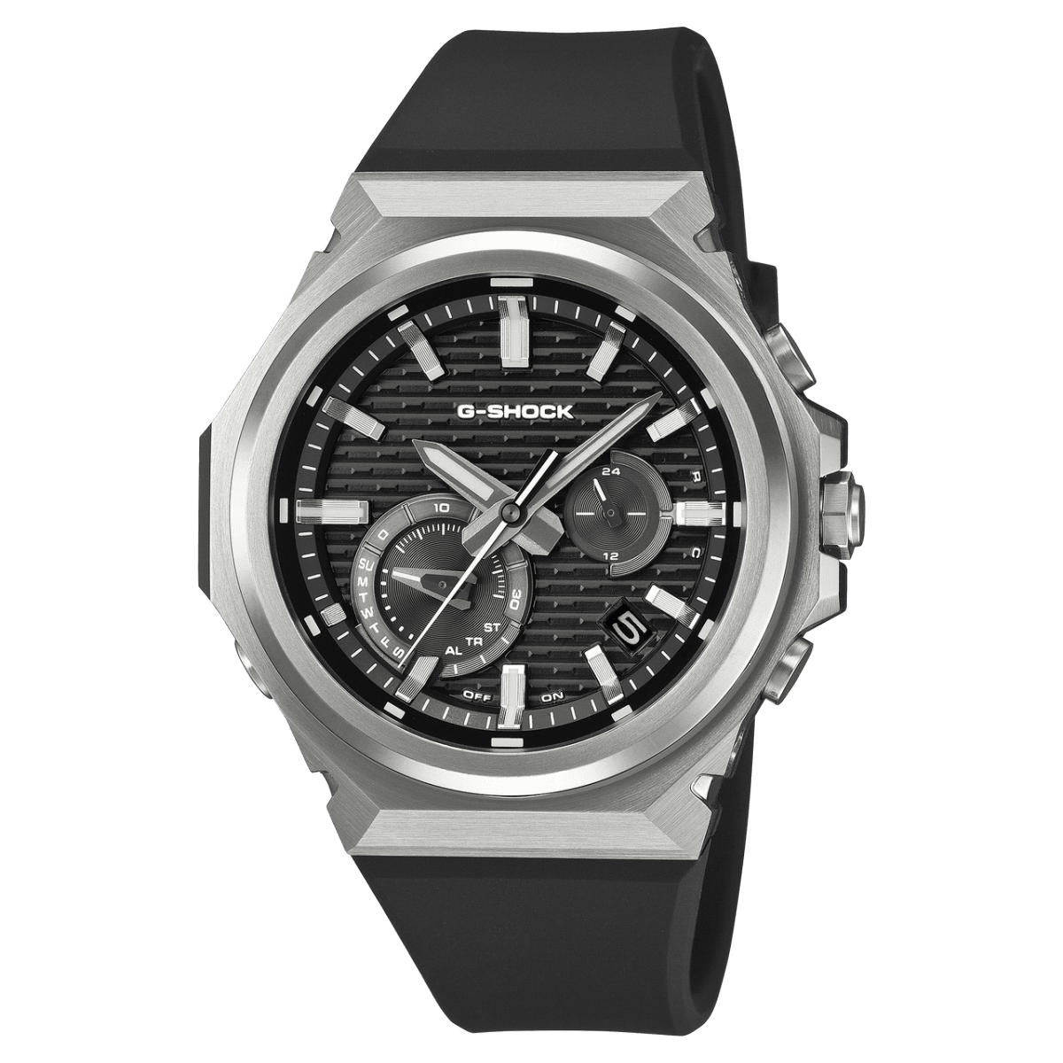 G-SHOCK G-STEEL Zilverkleurig Horloge met Zwarte Band GST-B1000-1AER