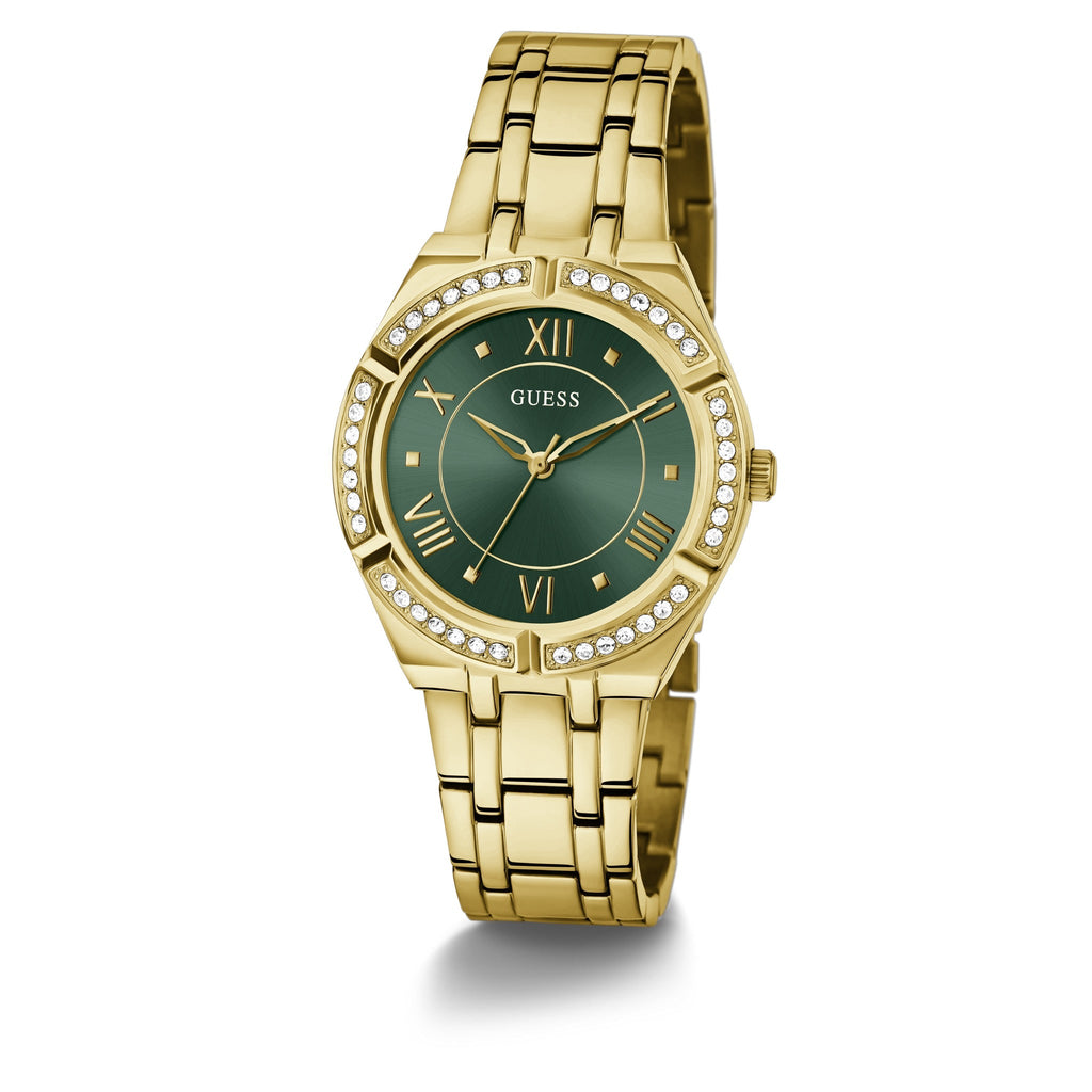 GUESS Cosmo Goudkleurig Dames Horloge GW0033L8 lifestyle F