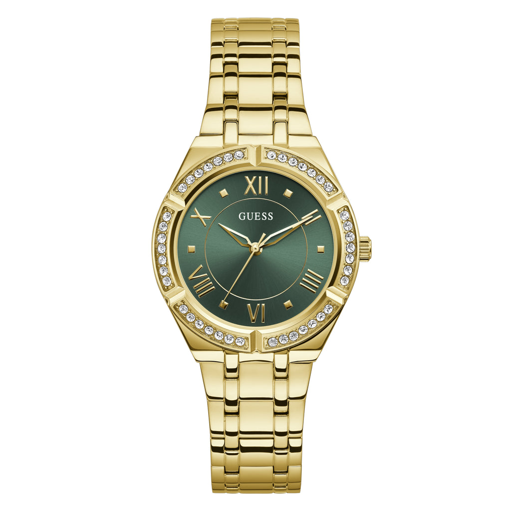 GUESS Cosmo Goudkleurig Dames Horloge GW0033L8
