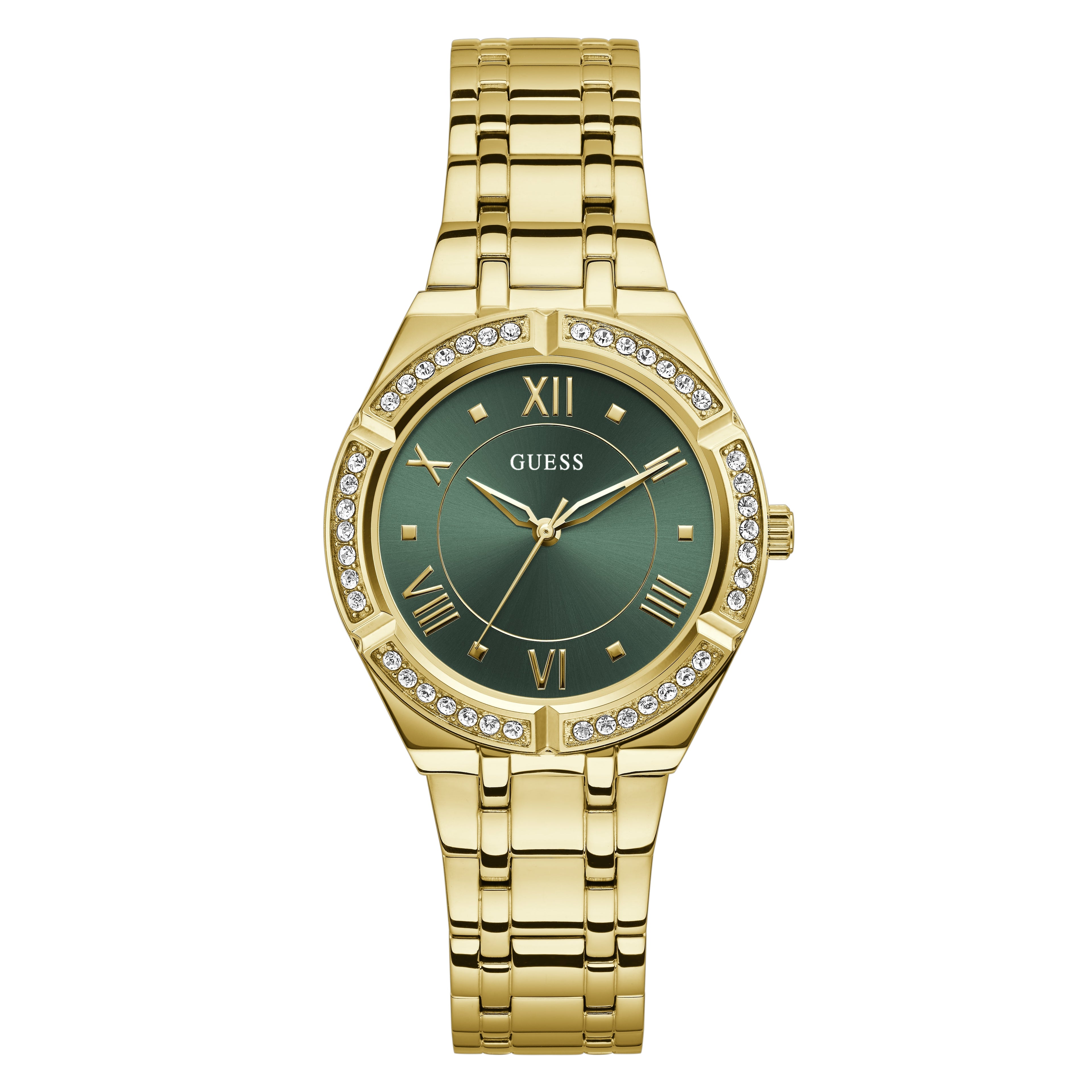 GUESS Cosmo Goudkleurig Dames Horloge GW0033L8