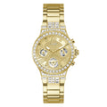GUESS Moonlight Goudkleurig Dames Horloge GW0320L2