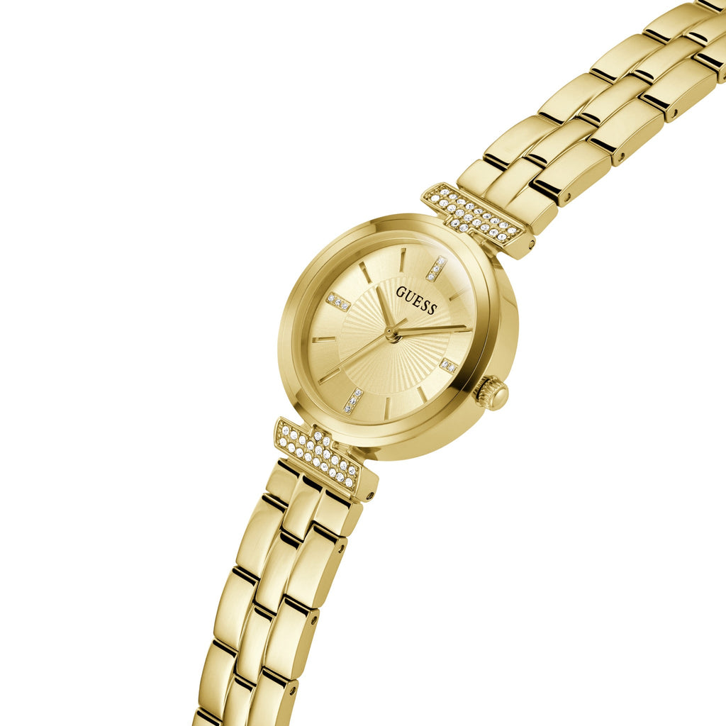 GUESS Array Goudkleurig Dames Horloge GW0762L2 lifestyle P