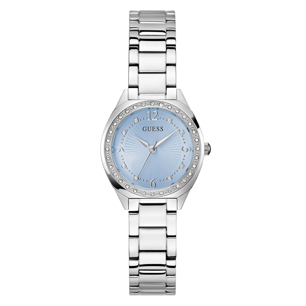 GUESS Charlotte Zilverkleurig Dames Horloge GW0767L6
