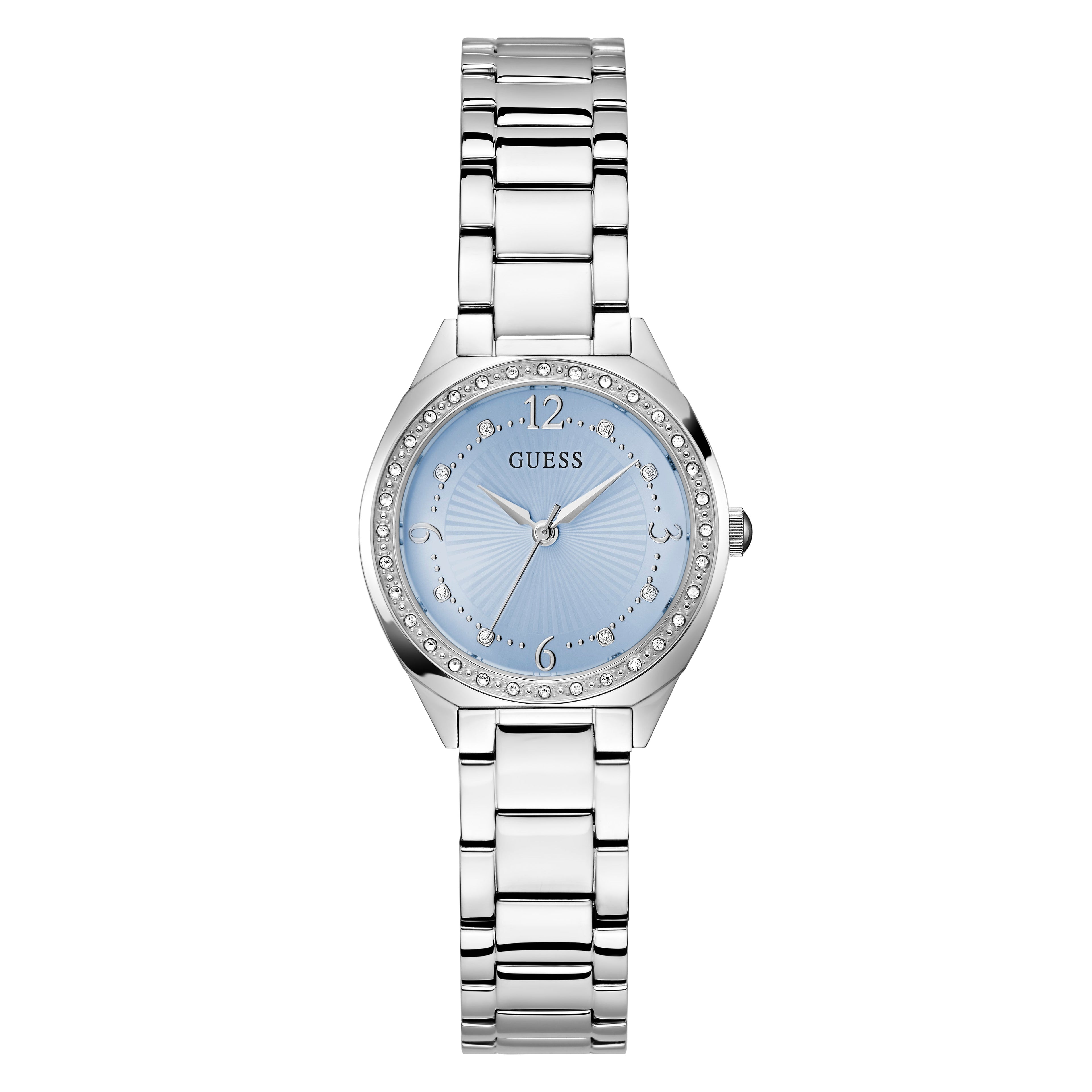 GUESS Charlotte Zilverkleurig Dames Horloge GW0767L6