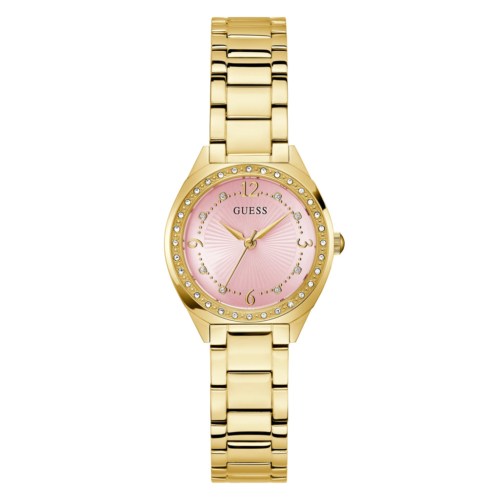 GUESS Charlotte Goudkleurig Dames Horloge GW0767L7