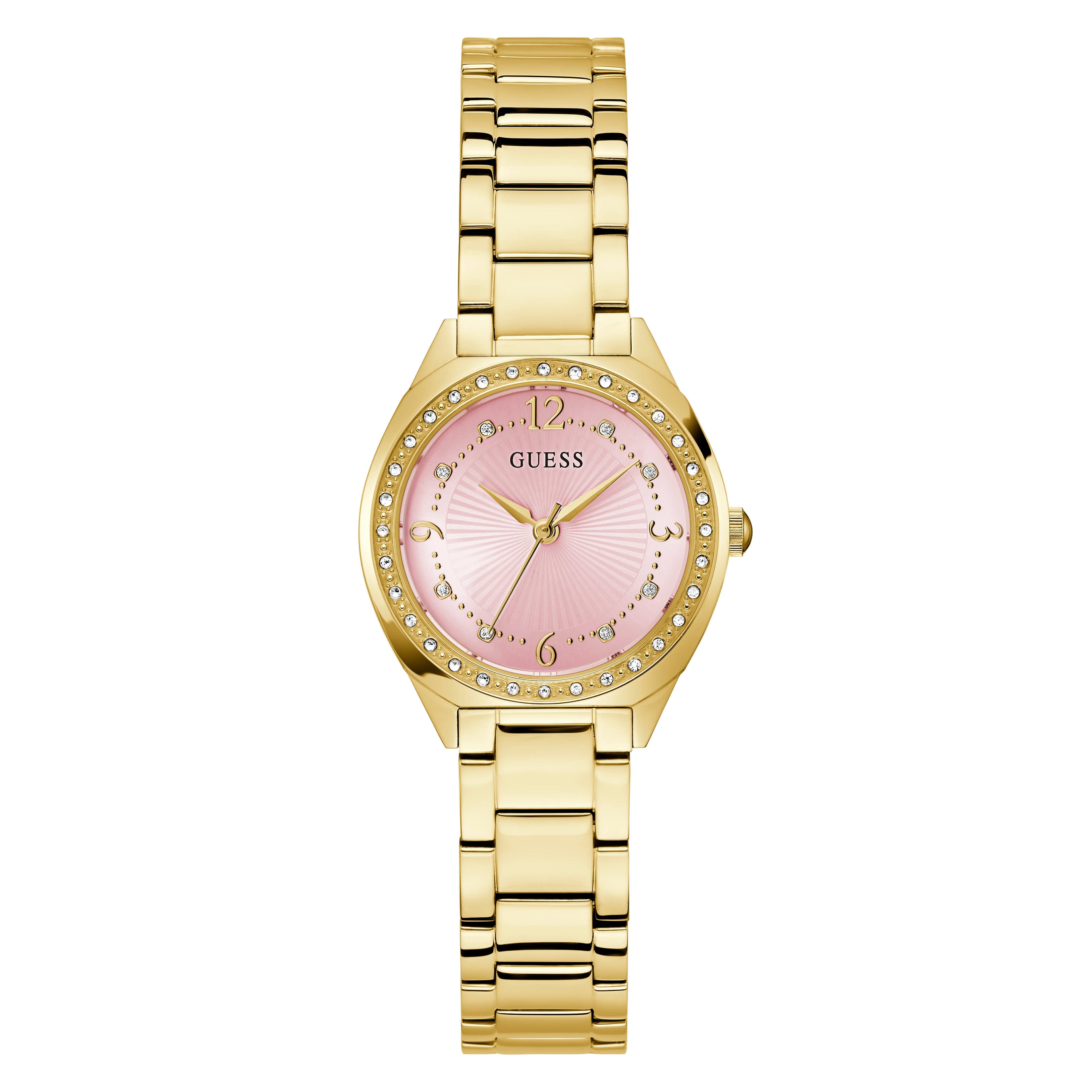 GUESS Charlotte Goudkleurig Dames Horloge GW0767L7