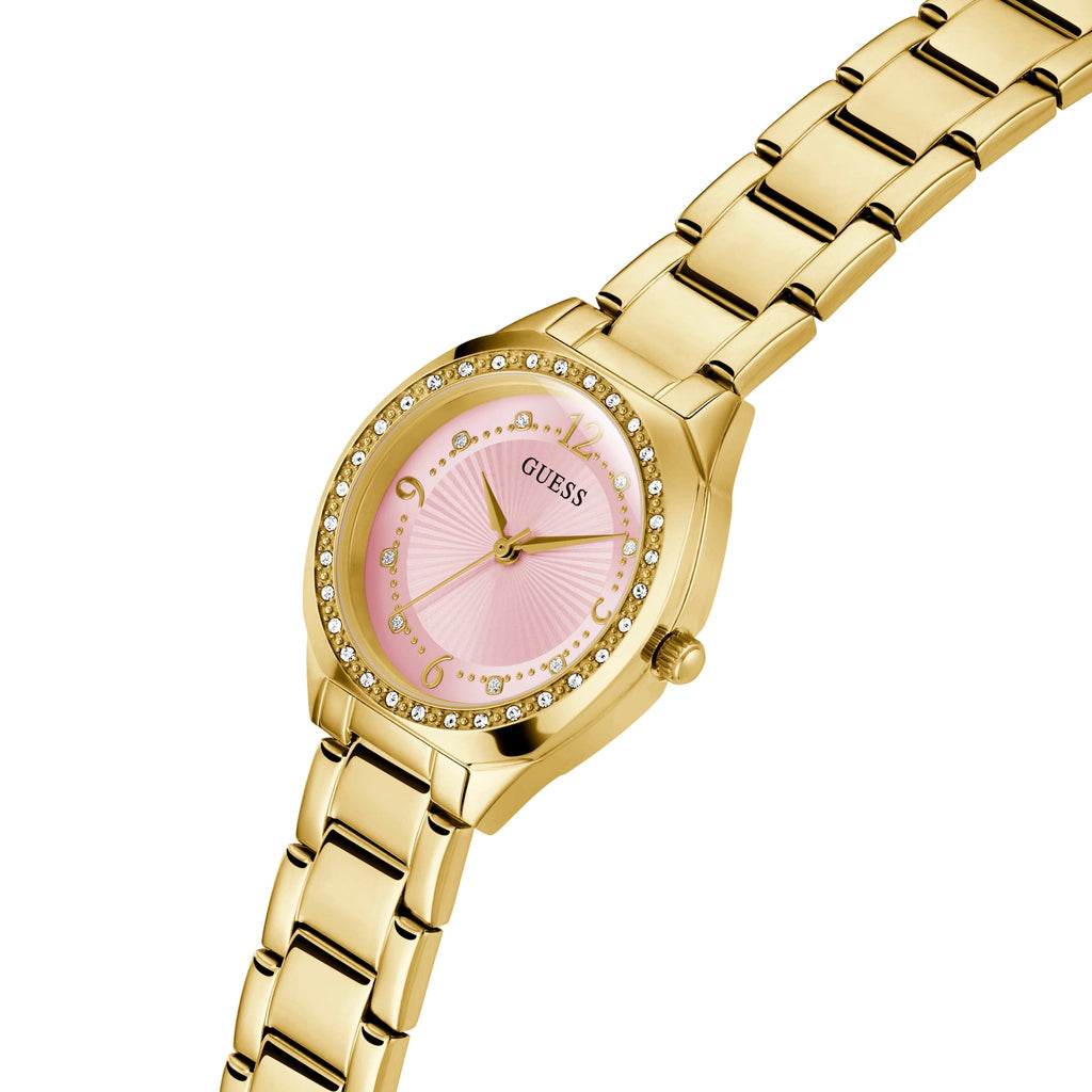 GUESS Charlotte Goudkleurig Dames Horloge GW0767L7 lifestyle P