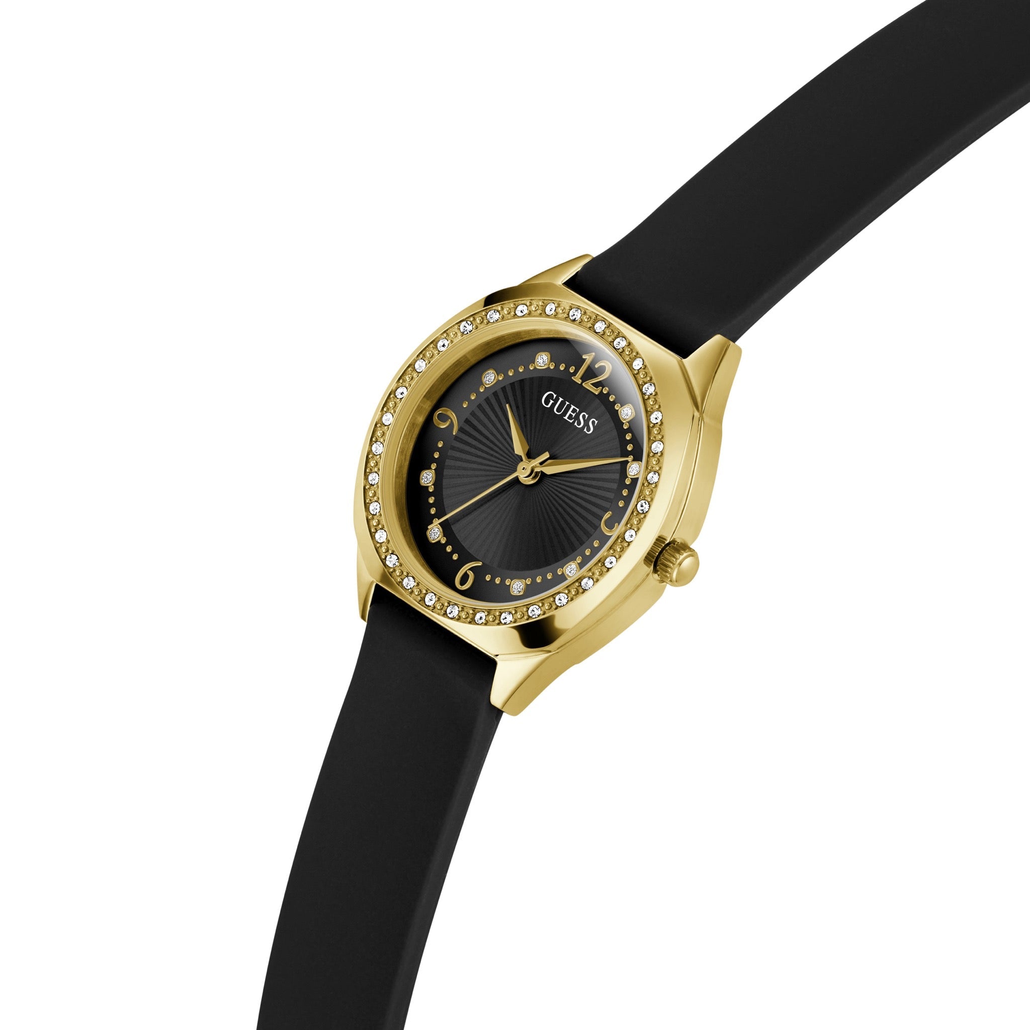GUESS Charlotte Goudkleurig Dames Horloge GW0820L1 lifestyle P