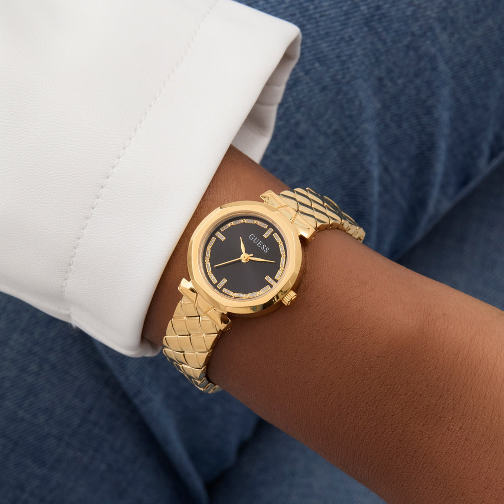 GUESS Mini Rumour Goudkleurig Dames Horloge GW0839L2 lifestyle N