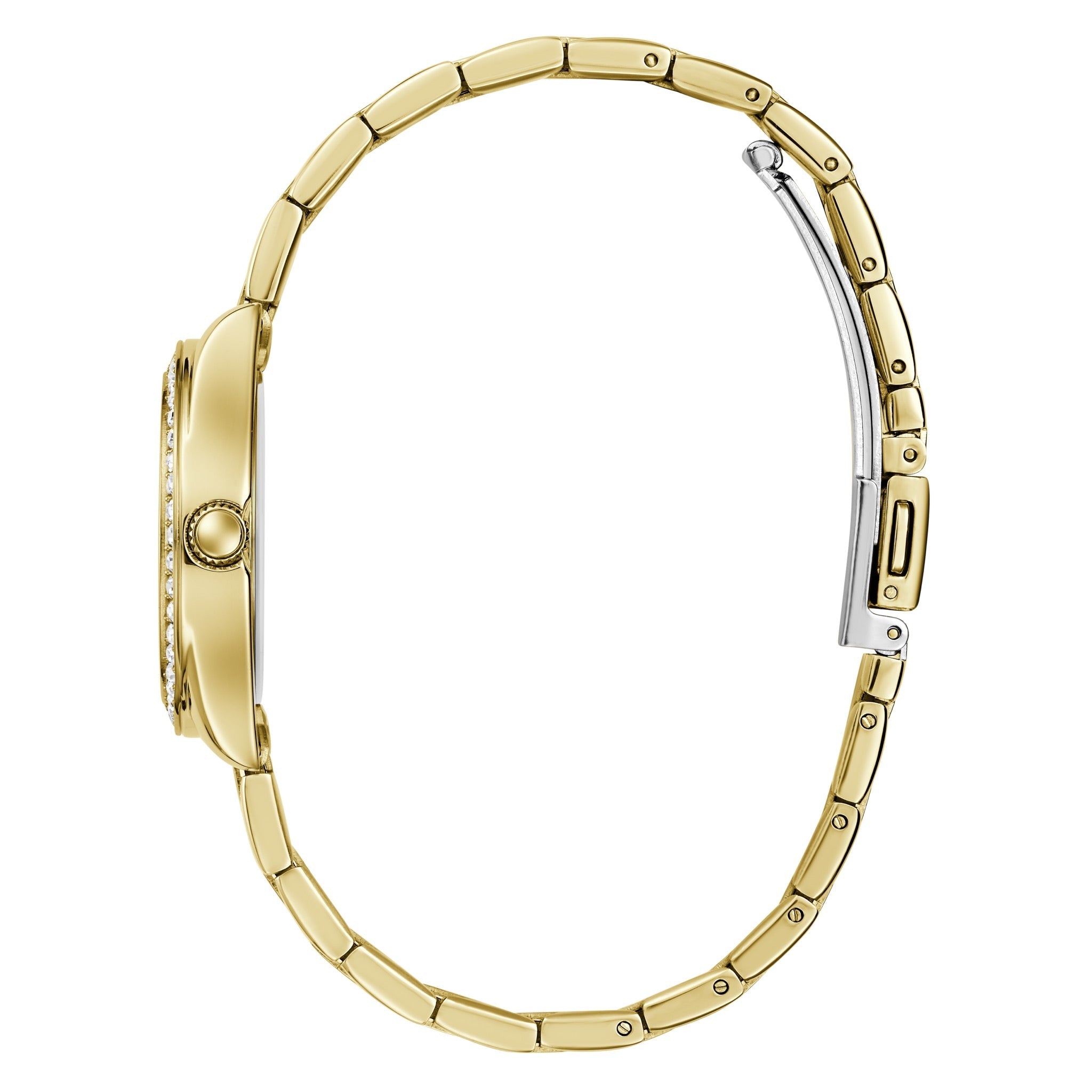 GUESS Mini Luna Goudkleurig Dames Horloge GW0841L5 lifestyle B