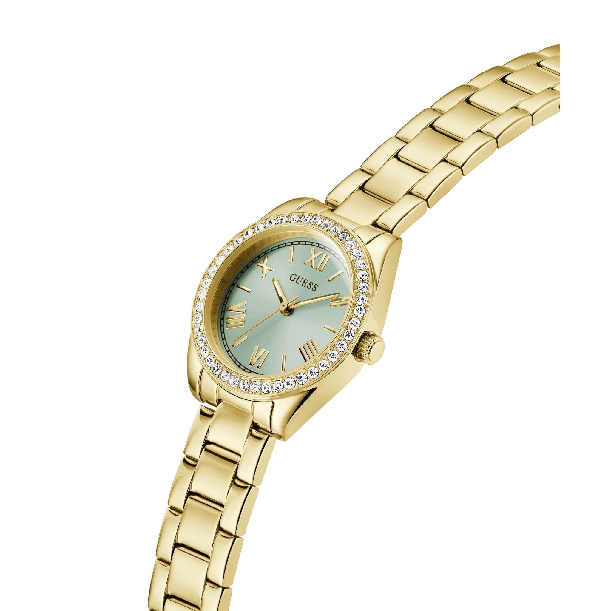 GUESS Mini Luna Goudkleurig Dames Horloge GW0841L5 lifestyle P