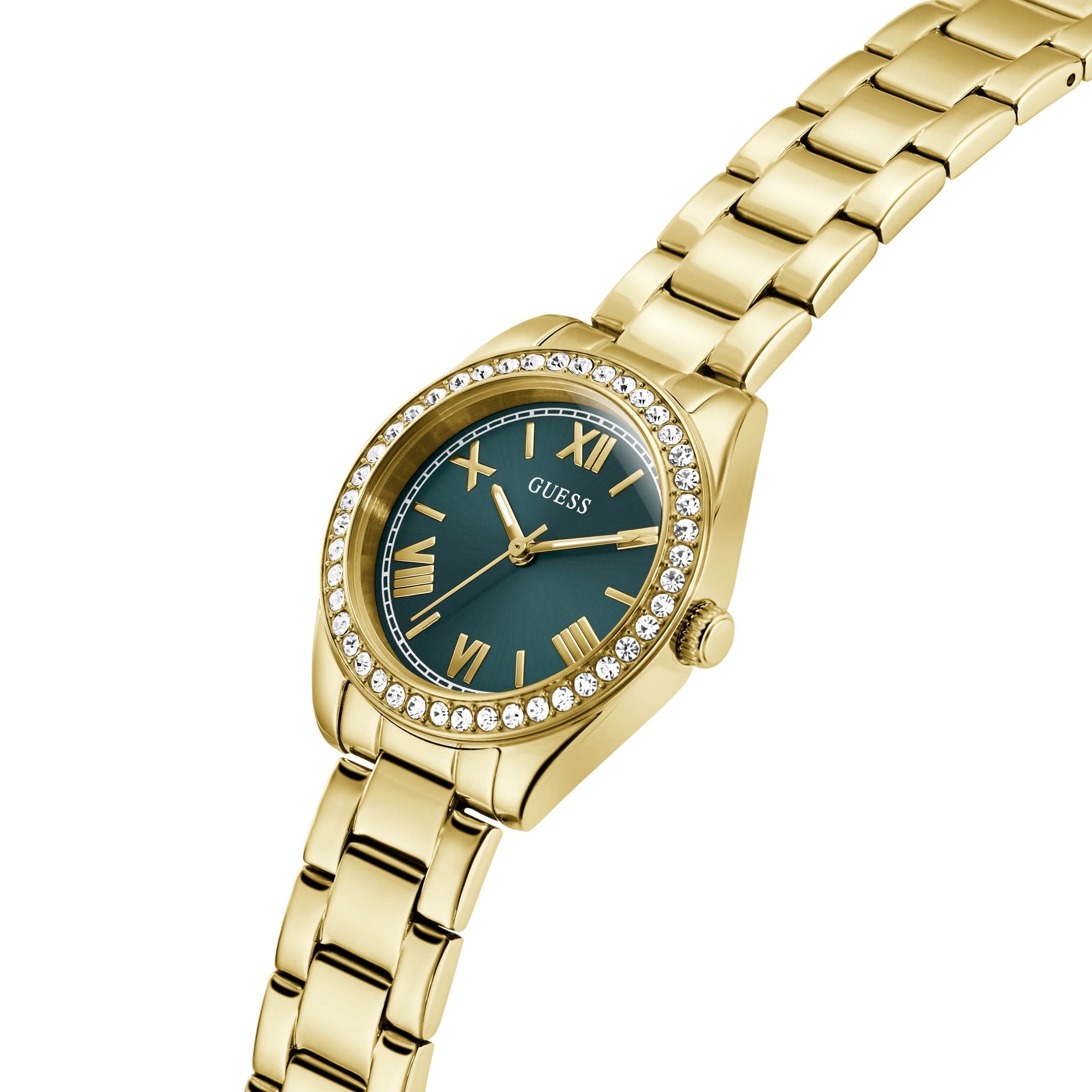 GUESS Mini Luna Goudkleurig Dames Horloge GW0841L9 lifestyle P
