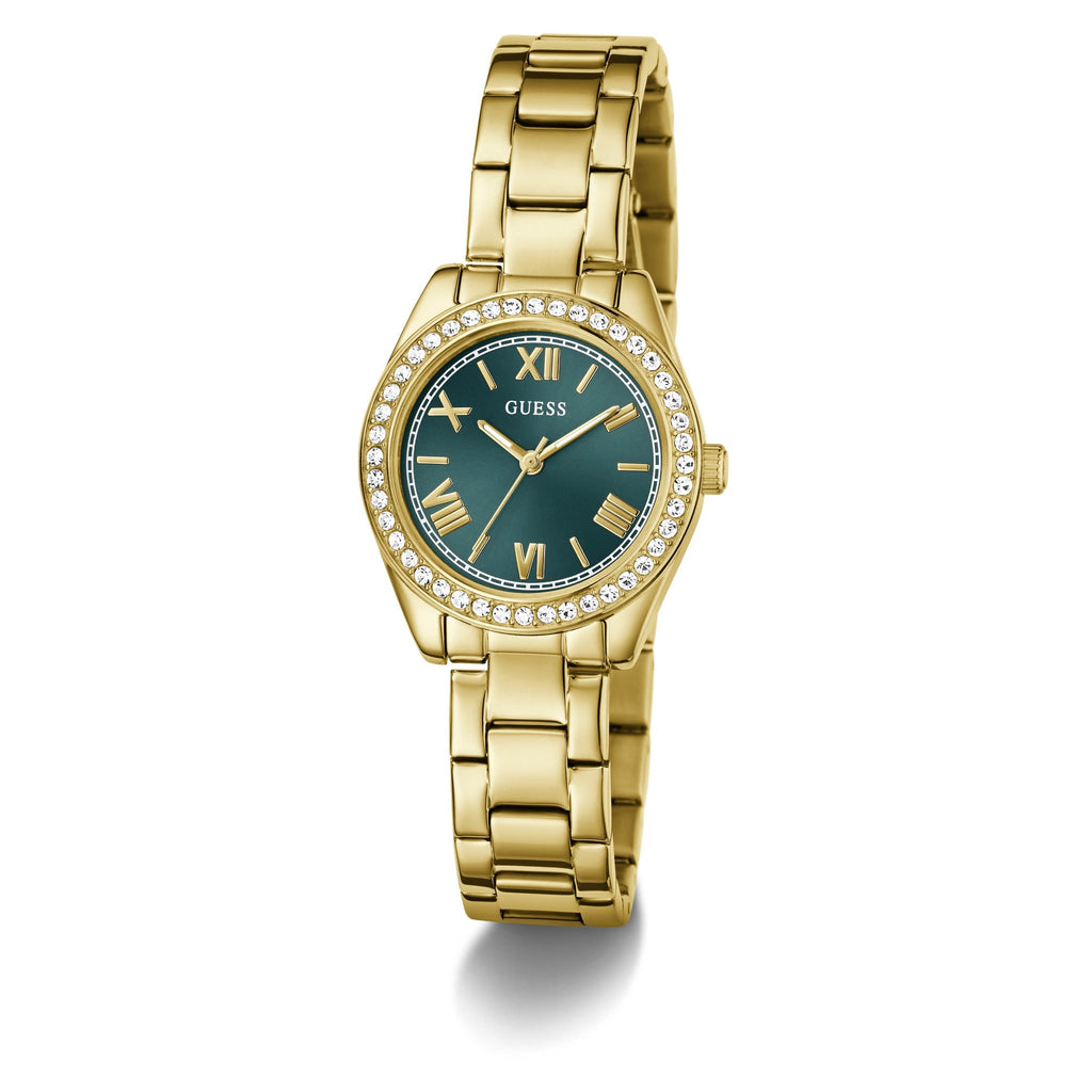 GUESS Mini Luna Goudkleurig Dames Horloge GW0841L9 lifestyle Q