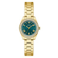 GUESS Mini Luna Goudkleurig Dames Horloge GW0841L9