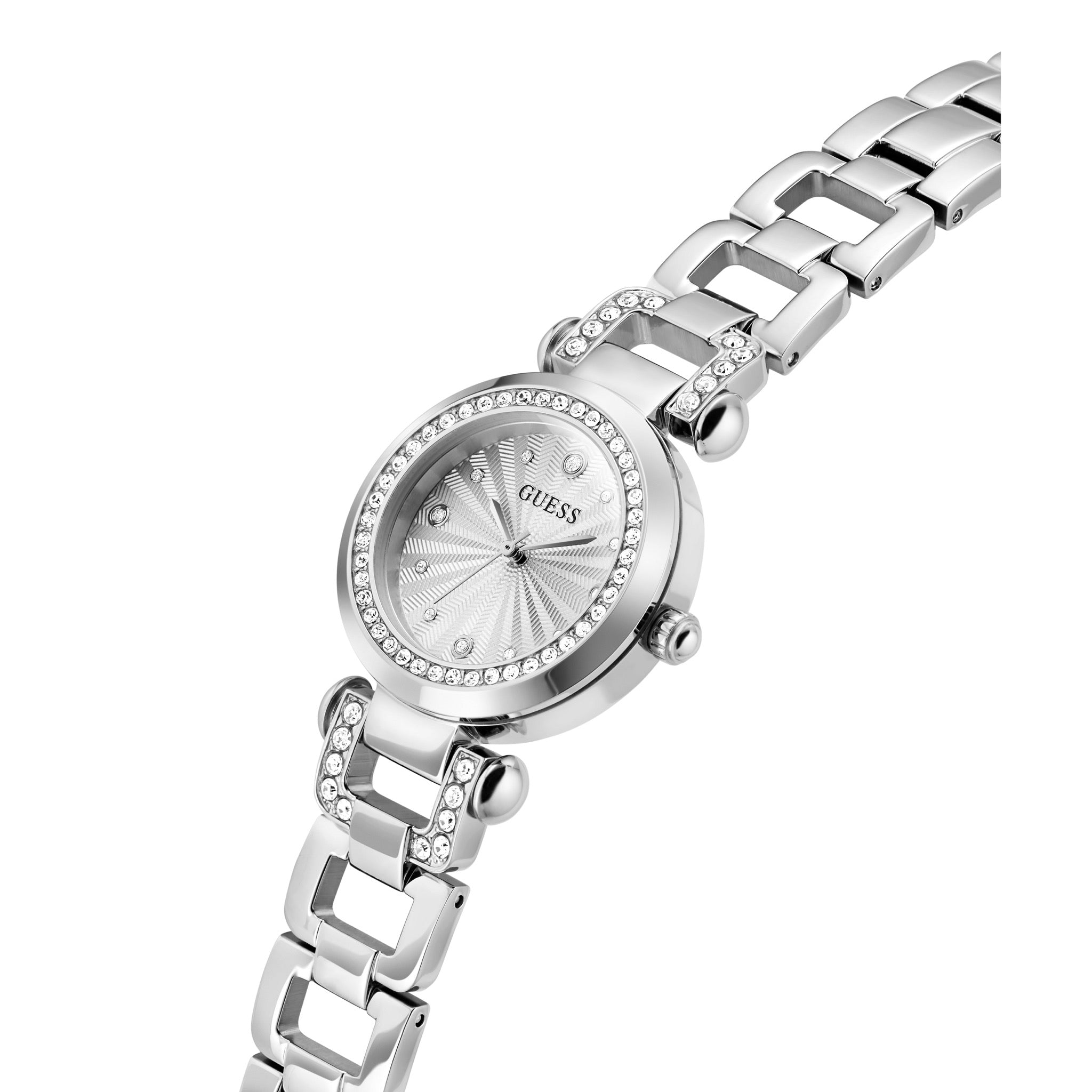 GUESS Ginger Zilverkleurig Dames Horloge GW0869L3 lifestyle P
