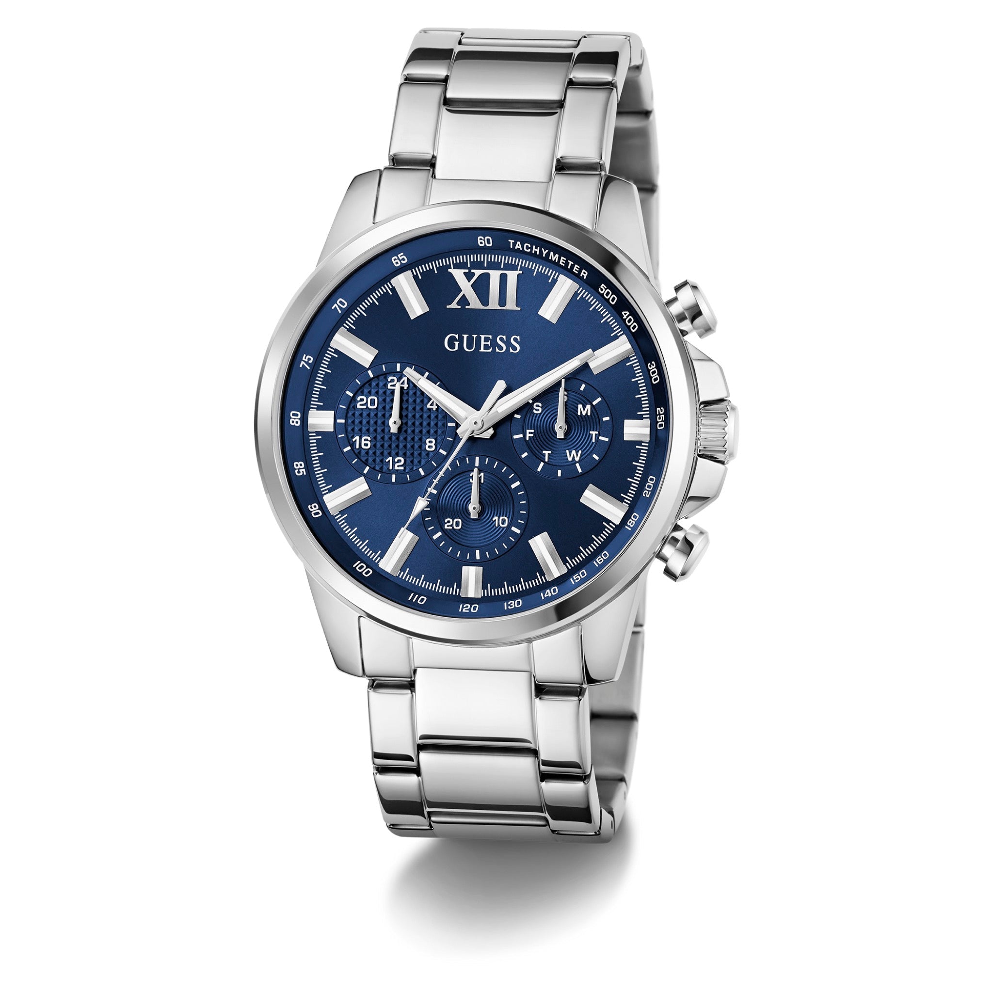 GUESS Walker Zilverkleurig Heren Horloge GW0900G4 lifestyle Q