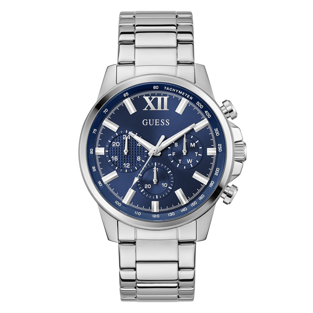 GUESS Walker Zilverkleurig Heren Horloge GW0900G4