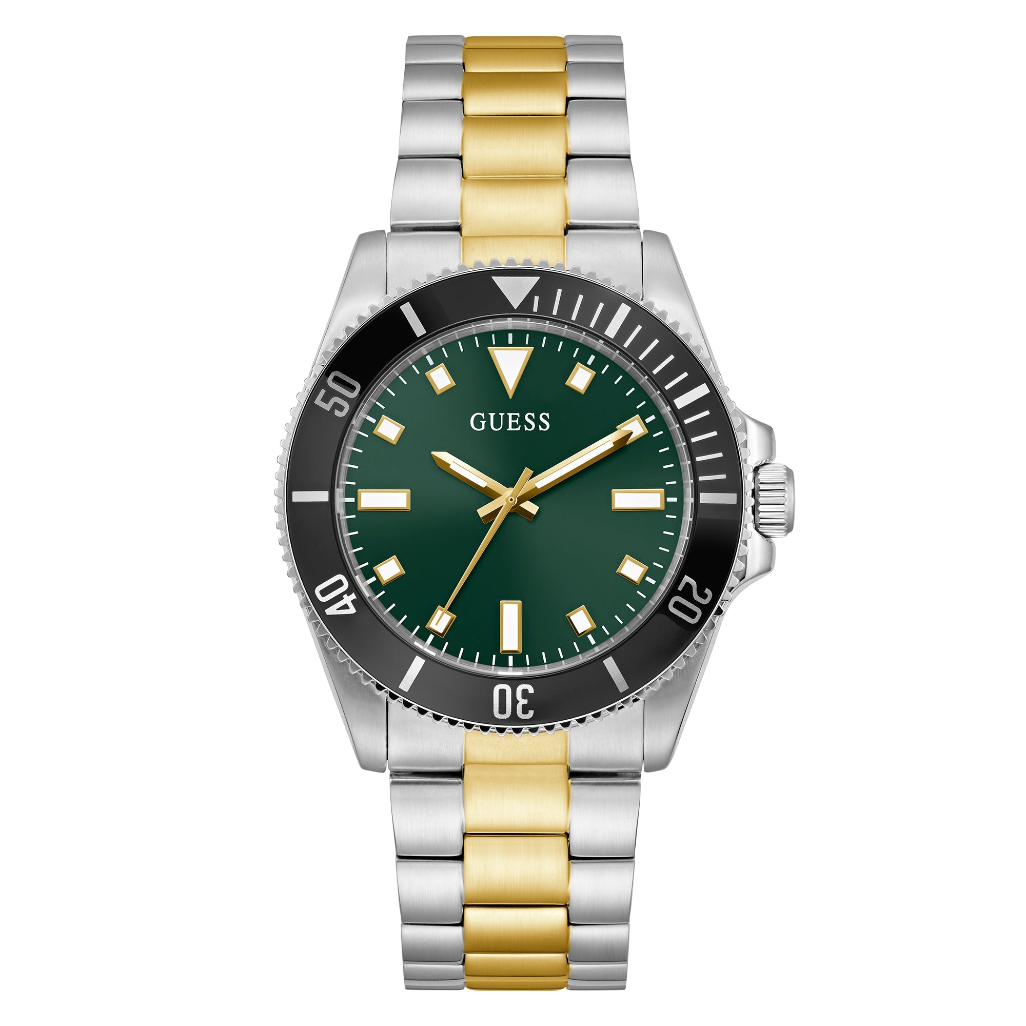 GUESS Cliff Zilverkleurig Heren Horloge GW0968G4