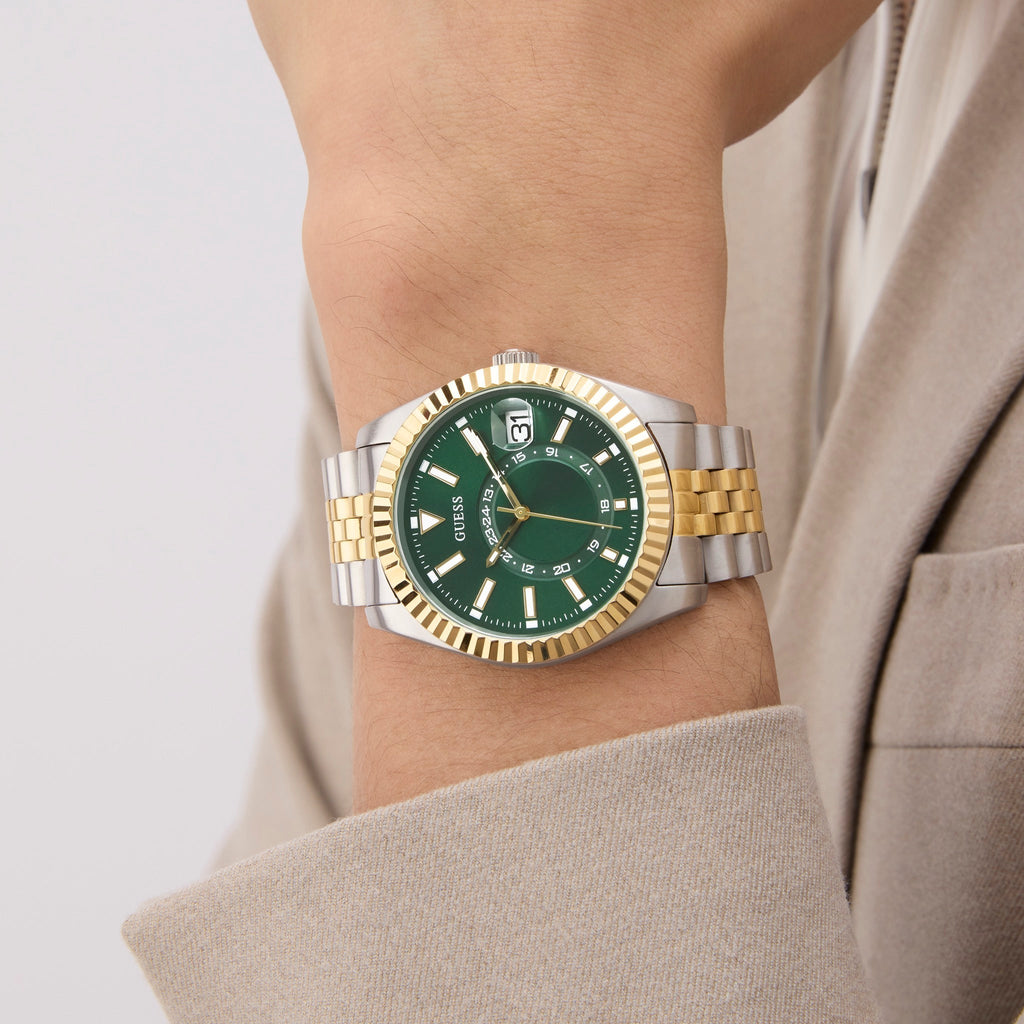 GUESS Jaden Zilverkleurig Heren Horloge GW0977G4 lifestyle M