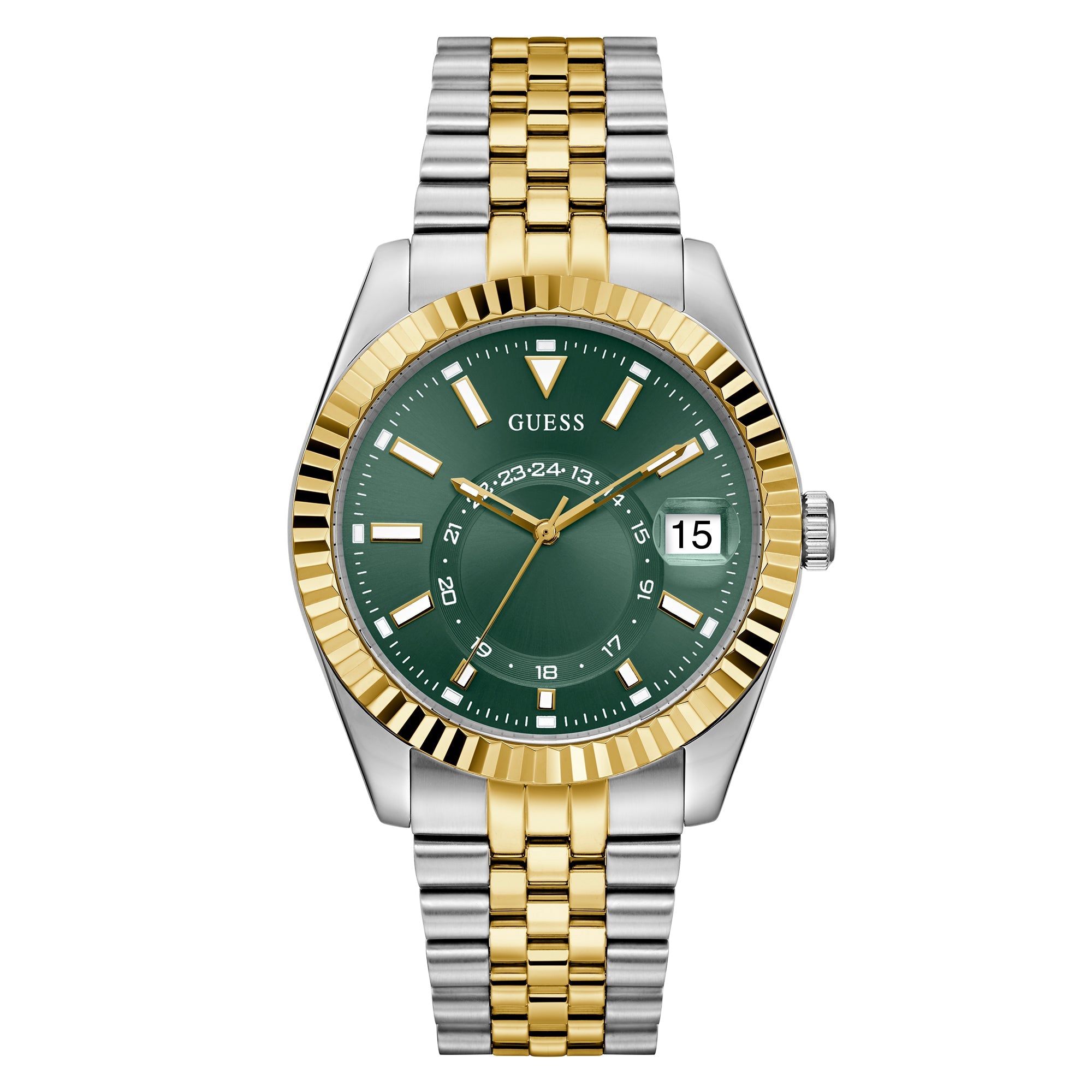 GUESS Jaden Zilverkleurig Heren Horloge GW0977G4